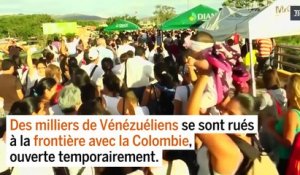 Les Vénézuéliens se ruent en Colombie pour acheter aliments et médicaments
