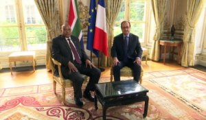 Le président sud-africain en visite d'Etat en France