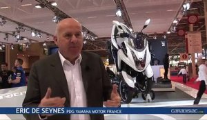 Vidéo en direct du salon de la moto : Yamaha Tricity