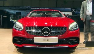 Mercedes SLC : ex SLK - En direct du Salon de Genève 2016