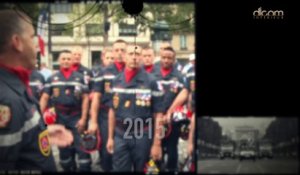 Défilé du 14 juillet 2016 : portraits croisés Bataillon des Sapeurs pompiers de France 3/3