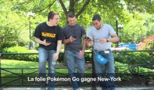 La folie Pokémon Go gagne New York