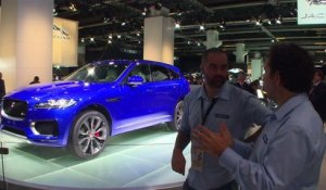 Jaguar F-Pace : un félin dans la jungle - En direct de Francfort 2015