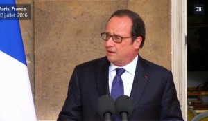 François Hollande annonce l'envoi du porte-avions Charles de Gaulle au Moyen-Orient