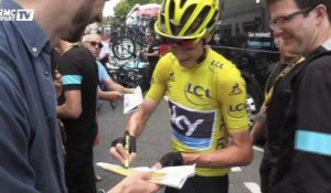Christopher Froome met le feu au Tour de France