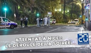 Attentat de Nice :  Le déroulé de la soirée