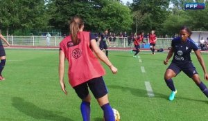 Equipe de France Féminine : France-Chine, routines d'avant-match !