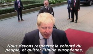 Brexit : pour Boris Johnson, le Royaume-Uni ne va pas renoncer à "son rôle dirigeant" en Europe