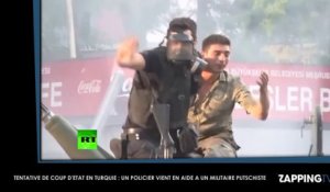 Tentative de coup d’état en Turquie : un militaire putschiste sauvé par un policier d’un lynchage public (Vidéo)