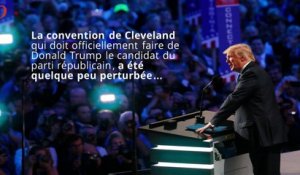 Convention des Républicains: des délégués anti-Trump perturbent la réunion