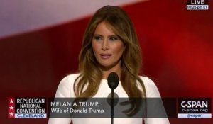 Melania Trump copie le discours de Michelle Obama