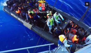 2 500 migrants secourus en Méditerranée par les autorités italiennes