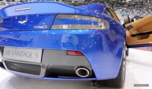 En direct du salon de Genève 2012 - La vidéo de l'Aston  Martin Vantage