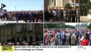 Attentat de Nice : la minute de silence en hommage aux victimes