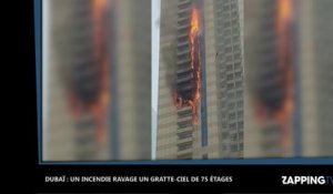 Dubaï : La Tour Sulafa ravagée par un impressionnant incendie (Vidéo)
