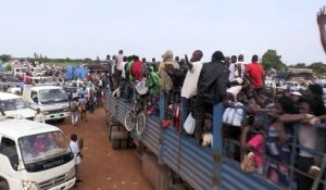 Soudan du Sud: les réfugiés affluent en Ouganda