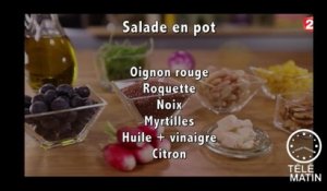 Gourmand - La salade en pot - 2016/07/21