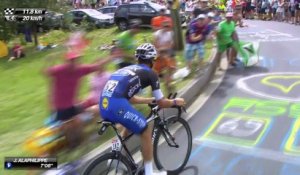 Alaphilippe and the fans - Étape 18 / Stage 18 (Sallanches / Megève) - Tour de France 2016