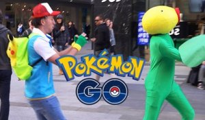 Le jeu Pokémon Go dans la vie réelle