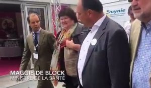 Foire de Libramont Maggie De Block visite la foire