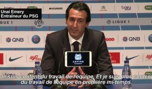 Football/Ligue 1: le Paris SG d'Emery réussit ses débuts au Parc