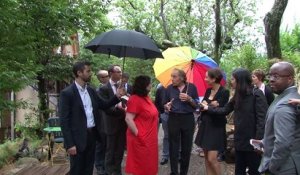 Emmanuelle Cosse en déplacement en Ardèche : urbanisme en milieu rural
