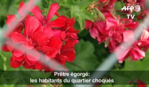 Prêtre égorgé: les habitants du quartier choqués