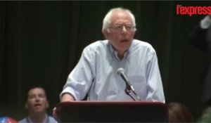 Bernie Sanders soutient Hillary Clinton et se fait huer par ses partisans