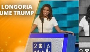 Eva Longoria n'aime vraiment pas Trump !