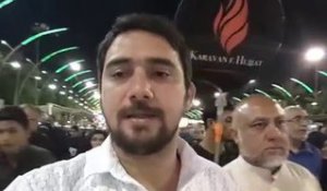 2 bari Saadatain Jannay k lye video dekhye Farhan Ali Waris From Karbala Iraq