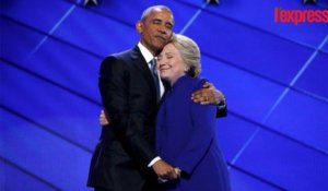 Obama adoube Hillary et étrille Donald Trump