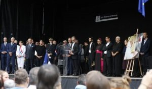 Hommage solennel pour le père Hamel à Saint-Etienne-du-Rouvray