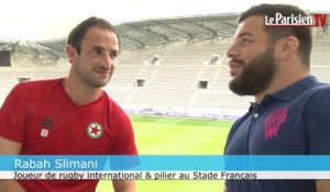 Rabah Slimani et Jérôme Hergault parlent de la cohabitation rugby-foot au stade Jean-Bouin