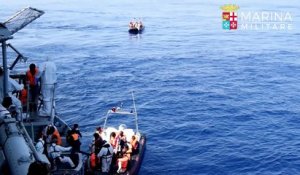 Méditerranée: 6.500 migrants secourus en quatre jours