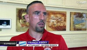 Franck Ribéry se compare à Stephen Curry