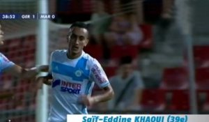 Gérone 1-2 OM : le but de Saïf-Eddine Khaoui (39e)