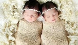 Ces 2 soeurs jumelles ont droit à une scéance photo inoubliable !