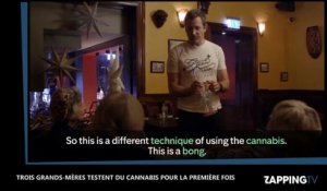 Amsterdam : Trois grands mère fument du cannabis pour la première fois ! (Vidéo)