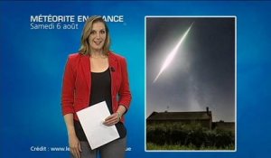 Météorite en France samedi