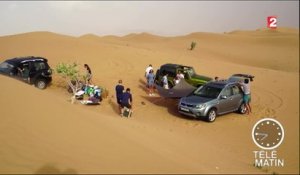 Emirats Arabes Unis : Camper sur les dunes