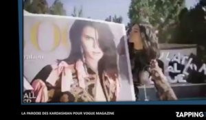 Kendall Jenner en Une de Vogue, les Kardashian parodient l’annonce de cette nouvelle (Vidéo)