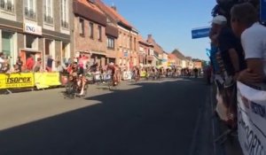 Tour de Flandre Orientale - Et. 1 : L'arrivée