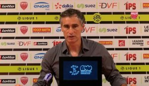 Conférence de presse d'Olivier Dall'Oglio avant LOSC-DFCO