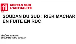 Soudan du Sud : Riek Machar en fuite en RDC