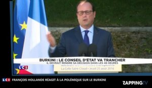 Burkini : François Hollande réagit à la polémique et donne son avis (Vidéo)
