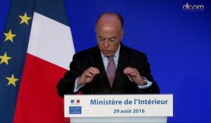 Conférence de presse de Bernard Cazeneuve à l'issue de la journée de travaux et d’échanges autour de l’Islam de France