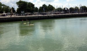 Paddle dans le Vieux Port de La Rochelle