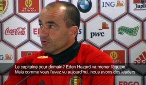 Martinez : "Eden Hazard sera le capitaine"