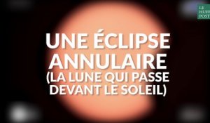 L'éclipse annulaire à la Réunion vue en time-lapse