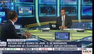 Le Club de la Bourse: Olivier de Berranger, François Mallet et Sylvain Loganadin - 01/09